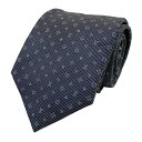 【新品】ルイヴィトン LOUIS VUITTON ネクタイ・モノグラム クラシック8CM シルク 100% グレー M70952