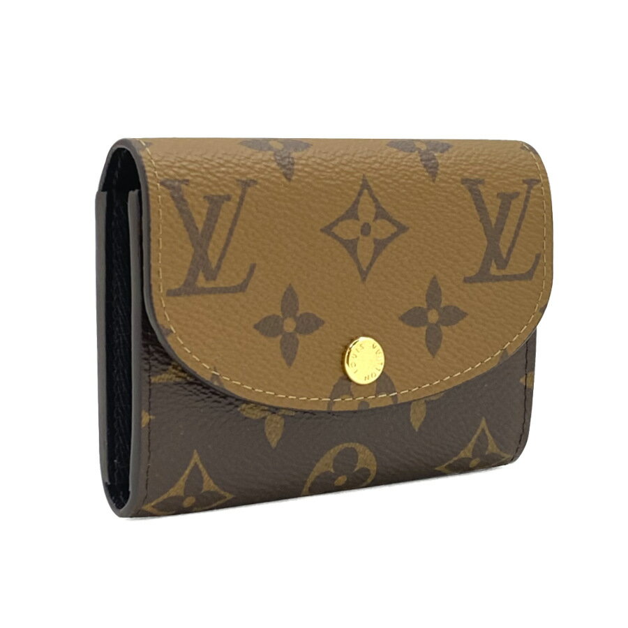 ルイヴィトン LOUIS VUITTON コインケース 小銭入れ 財布 ポルトモネ ロザリ モノグラム リバース M82333 新品