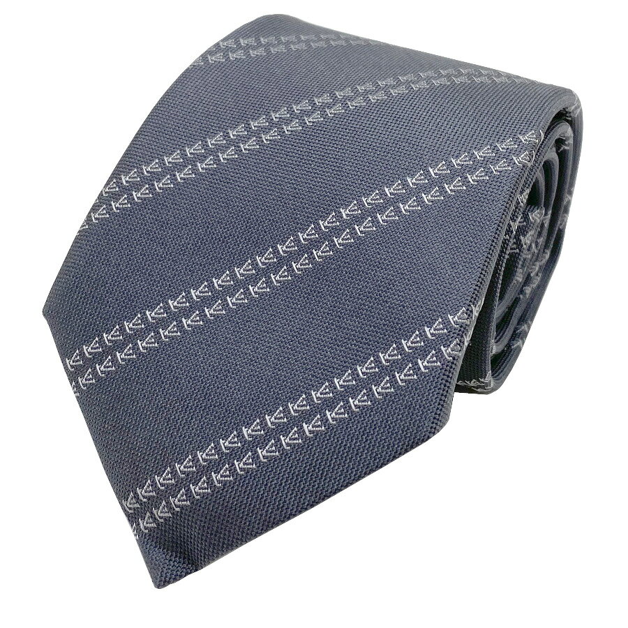 国内完売商品【新品】ルイヴィトン LOUIS VUITTON ネクタイ・LV ミニマル バンド 7CM シルク 100％ GRIS CLAIR グレー ダークグレー ロゴ モノグラム ギフト プレゼント 男性 メンズ M90781