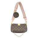 ルイヴィトン　ポシェット ルイヴィトン LOUIS VUITTON ショルダーバッグ クロスボディ ミュルティ ポシェット アクセソワール モノグラム ローズクレール M44840 新品