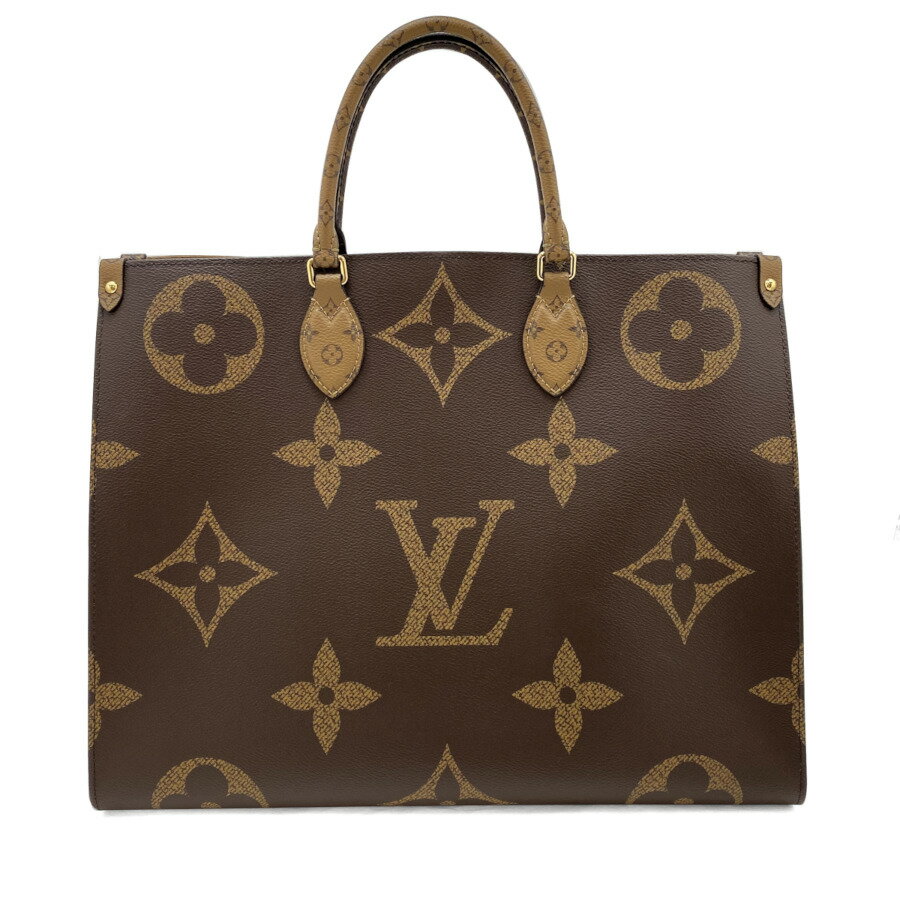 ルイヴィトン ハンドバッグ（レディース） ルイヴィトン LOUIS VUITTON ハンドバッグ ショルダーバッグ 2WAY オンザゴー GM ジャイアント モノグラム モノグラム リバース ゴールド金具 レディース M45320