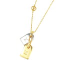 ルイヴィトン LOUIS VUITTON ネックレス ペンダント アクセサリー ネックレス ナノグラム LVサークル モノグラム ゴールド シルバー M63141 新品