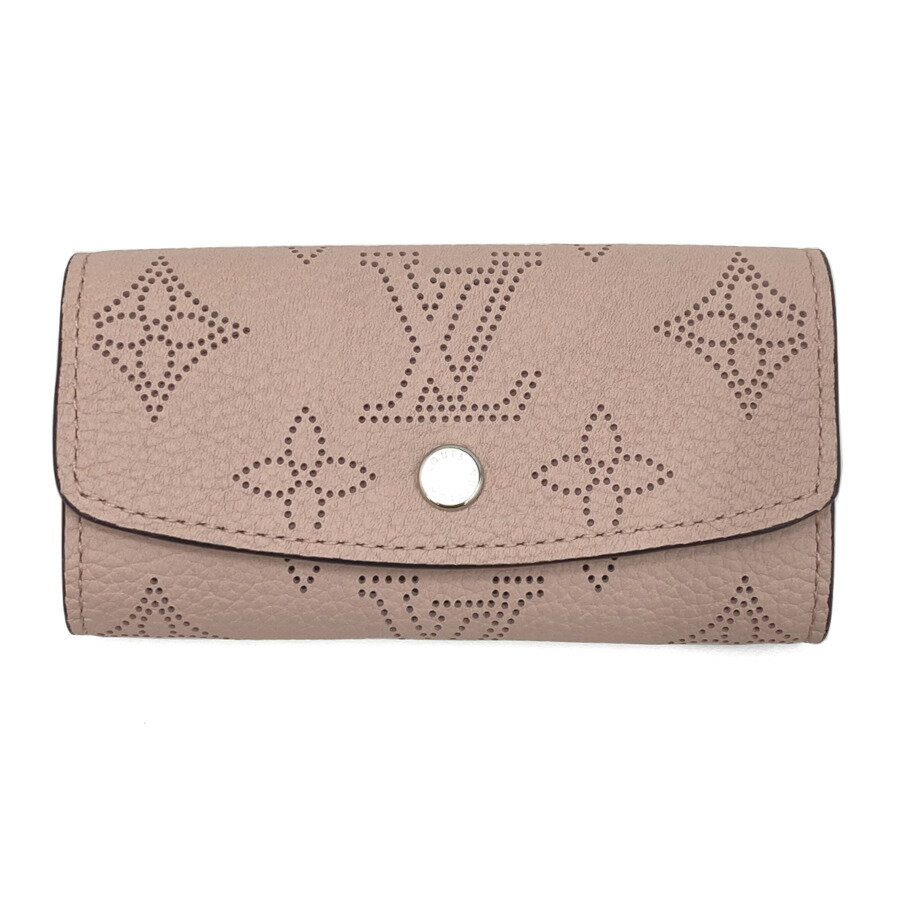 ルイヴィトン LOUIS VUITTON キーケース 4連 ミュルティクレ4 モノグラム マヒナ レザー マグノリア ピンク レディース M64056 新品