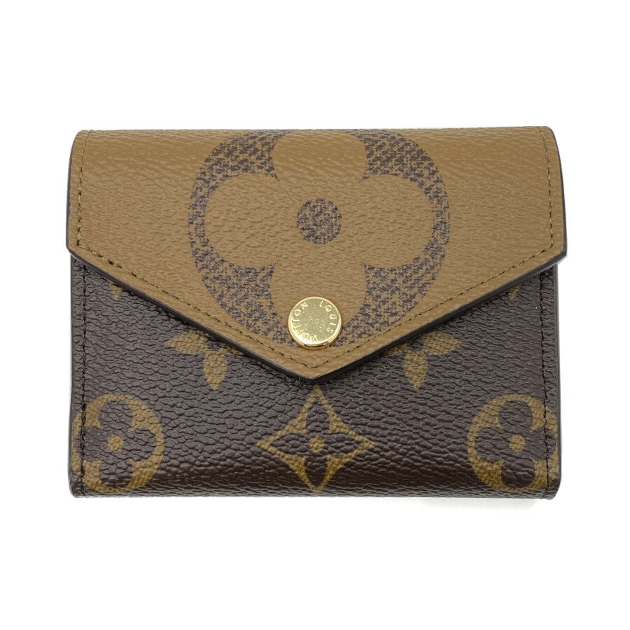 ルイヴィトン LOUIS VUITTON 財布 三つ折り コンパクト ミニ財布 ポルトフォイユ ゾエ モノグラム ジャイアント リバース M80725のサムネイル