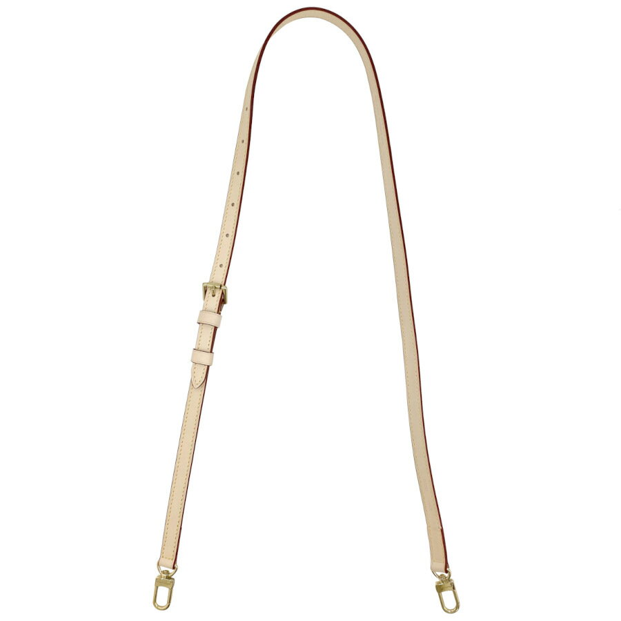 ルイヴィトン LOUIS VUITTON ショルダー ストラップ 1.6cm クロスボディ バッグ ヌメ革 レザー ゴールド金具 レディース J52312 新品のサムネイル