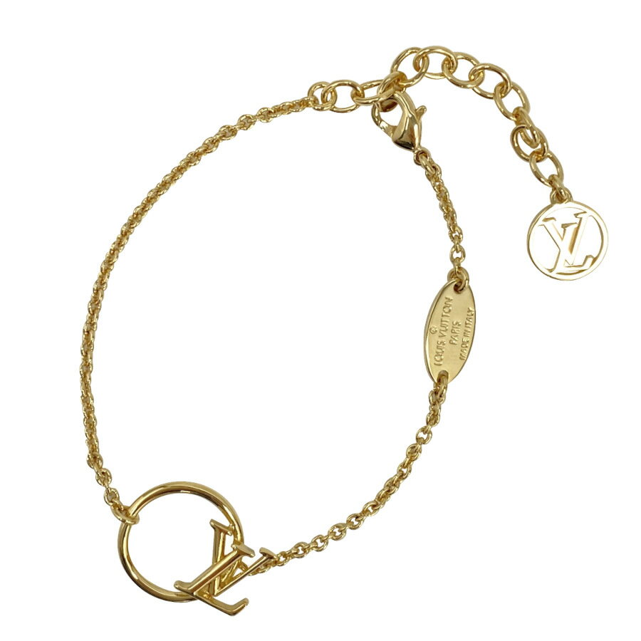 ルイヴィトン LOUIS VUITTON LV ブラスレ LV エクリプス レディース アクセサリー ロゴ イニシャル チェーン ゴールド ブレスレット M00761 新品 ギフト プレゼントのサムネイル