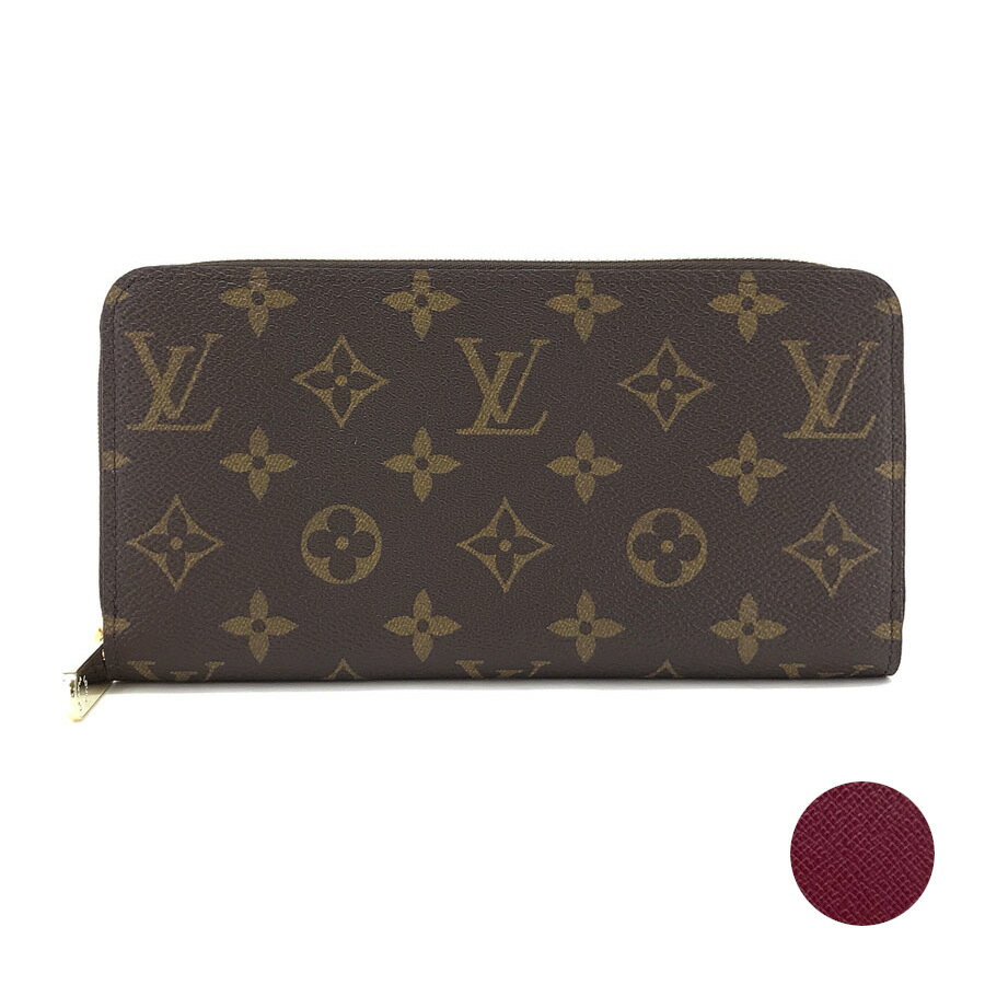 ルイヴィトン 長財布 LOUIS VUITTON ラウンドファスナー ジッピー ウォレット モノグラム フューシャ M41895【ルイ・ヴィトン ヴィトン BOX 保存袋 紙袋付 新品】