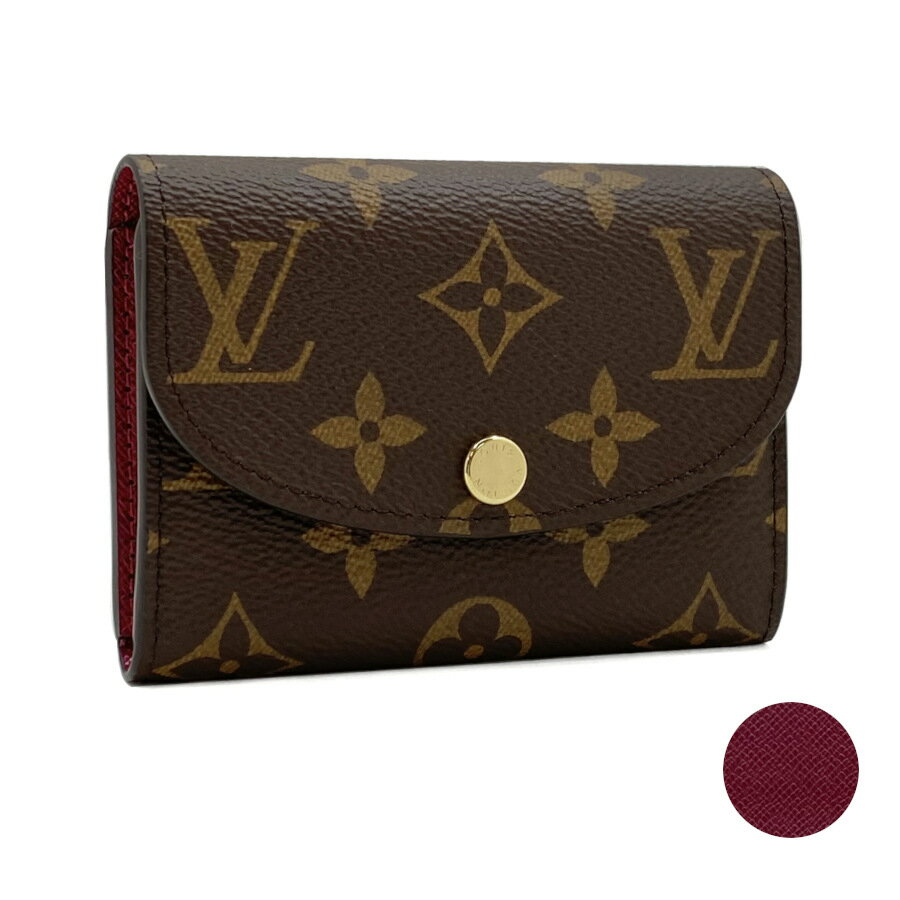 ルイヴィトン LOUIS VUITTON コインケース 小銭入れ ポルトモネ ロザリ モノグラム フューシャ M41939【ルイ・ヴィトン ヴィトン BOX 保存袋 紙袋付 新品】