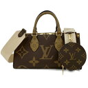 ルイヴィトン LOUIS VUITTON オンザゴー EW ハンドバッグ ショルダーバッグ 2WAY モノグラム & モノグラム・リバース キャンバス モノグラ...