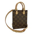 【新品】ルイヴィトン LOUIS VUITTON ハンドバッグ ショルダーバッグ 2WAY プティット・サックプラ モノグラム M81295