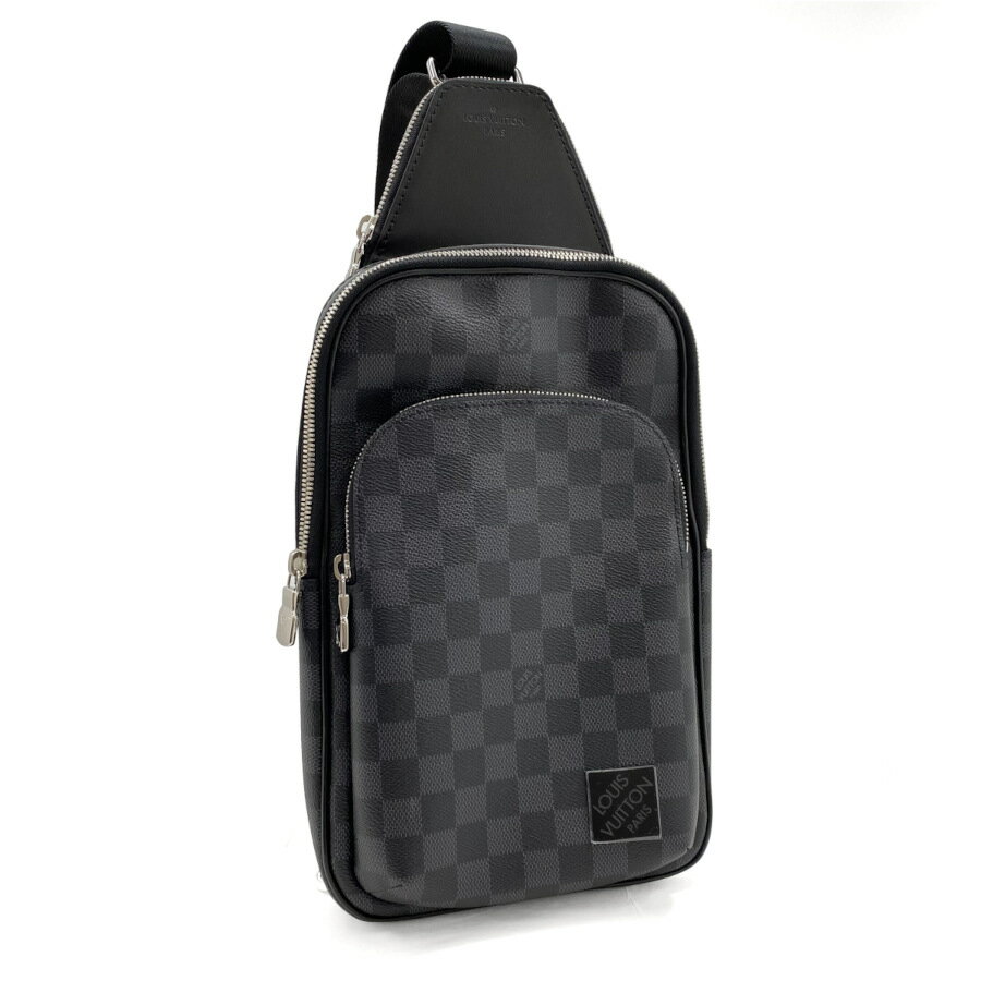 ルイヴィトン LOUIS VUITTON アヴェニュー スリングバッグ バッグ ショルダーバッグ 斜め掛け ダミエ ロゴ ブラック 黒 シルバー金具 N45302 新品 メンズ 男性のサムネイル