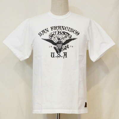 DLT-1501B-ホワイト-SANFRANCISCO-DLT1501B-DELUXEWARE-デラックスウエアTシャツ【送料無料】【smtb-tk】【楽ギフ_包装】