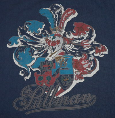 DLT-1703F-ゴアネイビー-PULLMAN-DLT1703F-DELUXEWARE-デラックスウエアTシャツ【送料無料】【smtb-tk】【楽ギフ_包装】