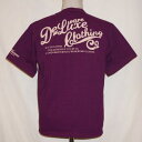 BRG-01B-パープル-ブランドロゴTシャツ01B-BRG01B-DELUXEWARE-デラックスウエアTシャツ【送料無料】【smtb-tk】【楽ギフ_包装】(4)