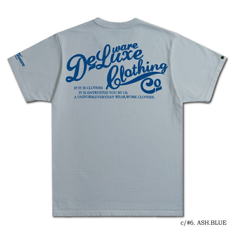 BRGX-01B-ASH.BL-ブランドロゴTシャツ01B-BRGX01B-DELUXEWARE-デラックスウエアTシャツ【送料無料】【smtb-tk】【楽ギフ_包装】