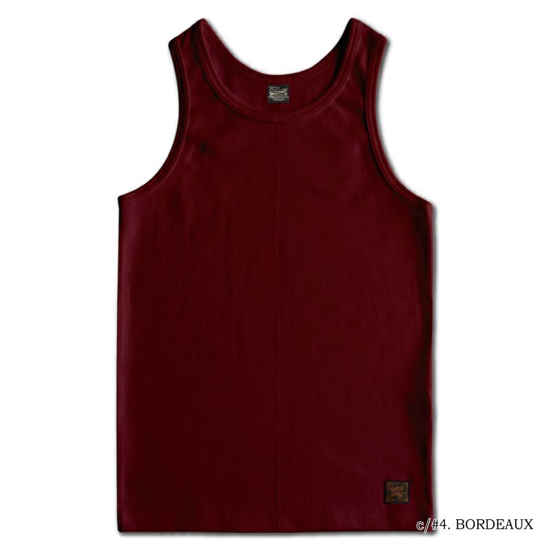 TNK-00 BOR リブタンクトップ TNK00 DELUXEWARE デラックスウエアタンクトップ【smtb-tk】【楽ギフ_包..