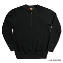 S105-00-BK-7inch HALF-ZIP PLAIN-S10500-DELUXEWARE-fbNXEGAXEFbgEfbNXEGAXGbg-HALF ZIP SWEATER-n[tWbvyzysmtb-tkzyyMt_z