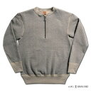 S105-00-MGRYBE-7inch HALF-ZIP PLAIN-S10500-DELUXEWARE-fbNXEGAXEFbgEfbNXEGAXGbg-HALF ZIP SWEATER-n[tWbvyzysmtb-tkzyyMt_z