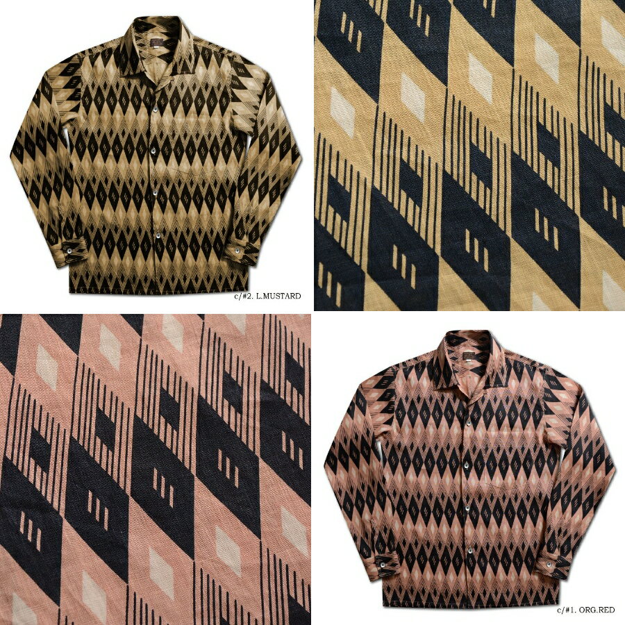 AL-19L 50s ARGYLE DELUXEWARE デラックスウエアシャツ長袖