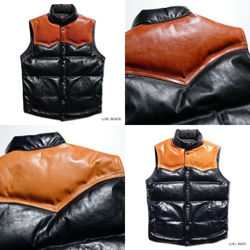 D-24 HORSE DOWN VEST D24 DELUX