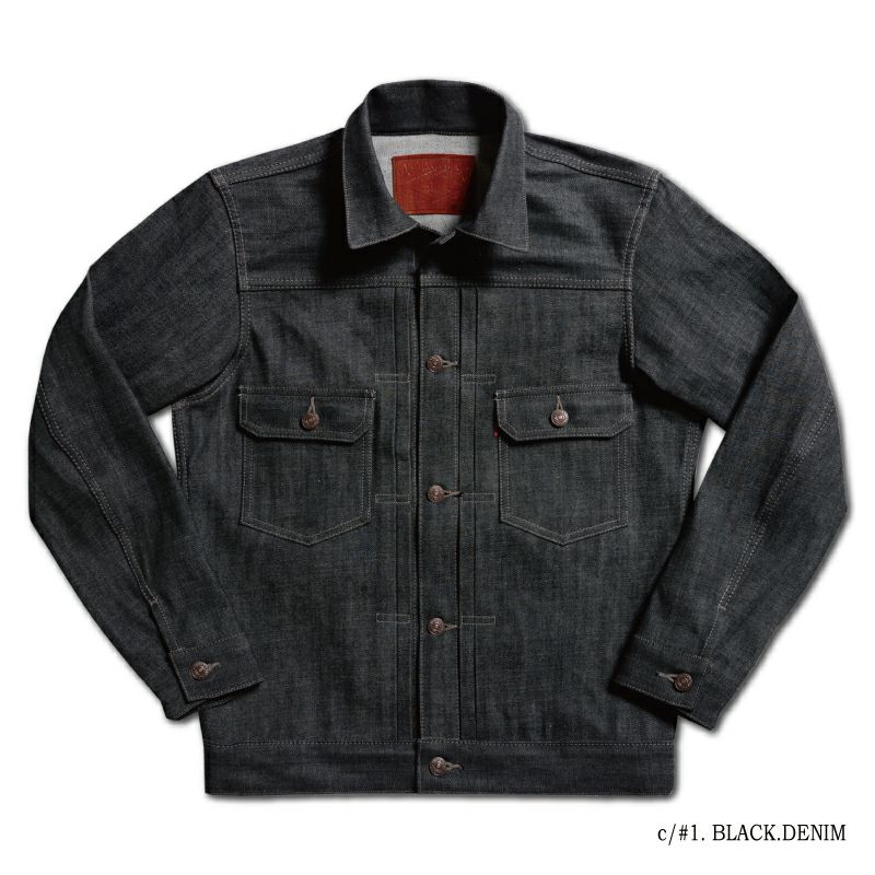 DX40171 BLACK SECOND JACKET DELUXEWARE デラックスウエアデニム