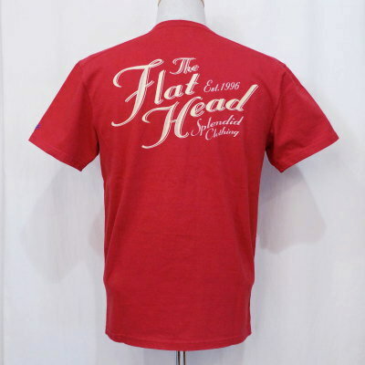 F-THV-003-ダークレッド-TH Vネック SPLENDID CLOTHING-FTHV003-FLATHEAD-フラットヘッドTシャツ【送料無料】【smtb-tk】【楽ギフ_包装】