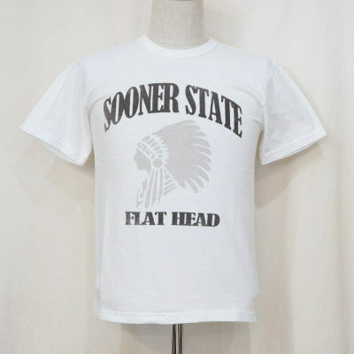 TKT-013-ホワイト-SOONER STATE-TKT013-FLATHEAD-フラットヘッドTシャツ-TKT系-半袖Tシャツ【送料無料】【smtb-tk】【楽ギフ_包装】