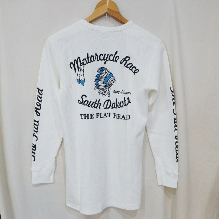 FN-THLD-003-WH-SOUTH DAKOTA-FNTHLD003-FLATHEAD-フラットヘッドサーマルTシャツ-ショルダーパッドサーマル-SHOULDER PAD THERMAL【送料無料】【smtb-tk】【楽ギフ_包装】