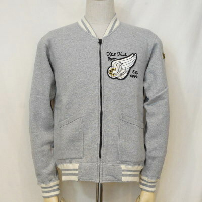 F-CZR-002-グレー-CUSTOM FULL ZIP SWEAT JACKET-FCZR002-FLATHEAD-フラットヘッドスエット フラットヘッドスウェット【送料無料】【smtb-tk】【楽ギフ_包装】