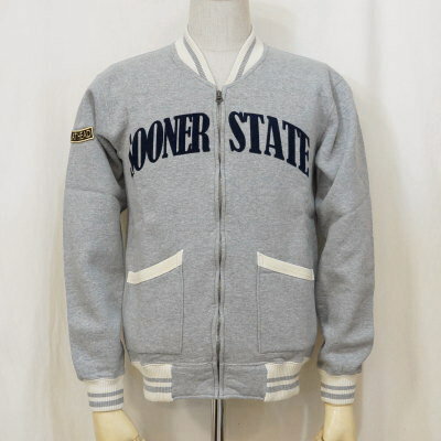 F-CZR-005-グレー-SOONER STATE FULL ZIP SWEAT JACKET-FCZR005-FLATHEAD-フラットヘッドスエット・フラットヘッドスウェット【送料無料】【smtb-tk】【楽ギフ_包装】