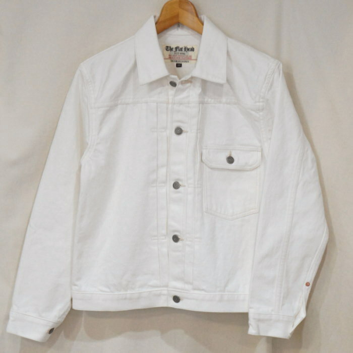 FN-OJ-DW001-WH-ホワイト40’sジャケット-FNOJDW001-FLATHEAD-フラットヘッド-DENIMJACKET-デニムジャケット-Gジャン-ジージャン【送料無料】【smtb-tk】【楽ギフ_包装】