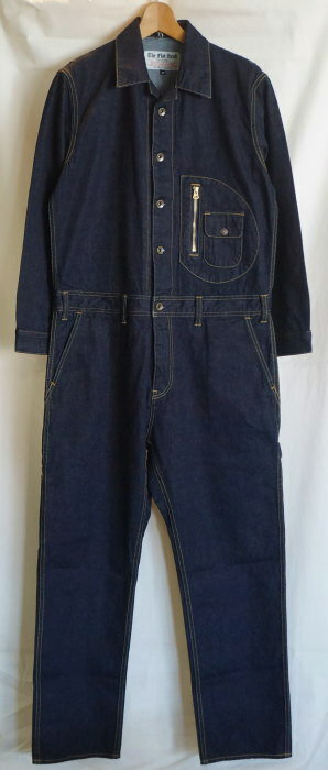 FN-OJ-JS003 12OZジャンプスーツ FNOJJS003 FLATHEAD フラットヘッドパンツ つなぎ【送料無料】【smtb-tk】【楽ギフ_包装】