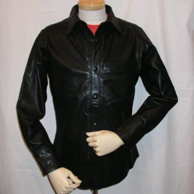 CCS-49(ワケアリ品)-BK-10周年記念レザーシャツのワケアリ品-CCS49(ワケアリ品)-REDMOON-レッドムーンレザーシャツ!レッドムーンレザーウ...