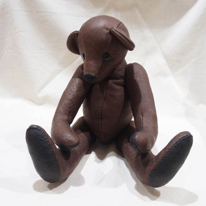 楽天市場】レザー（関連作品テディベア）（ぬいぐるみ