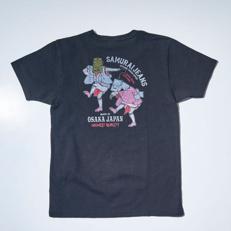 SJST24-105 サムライジーンズリペンコットン吊編Tシャツ24-105 SJST24105 SAMURAIJEANS サムライジーンズ Tシャツ【smtb-tk】【送料無料】【楽ギフ_包装】