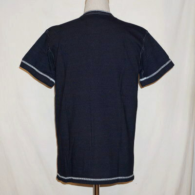 SJIT-101M-インディゴ-サムライジーンズインディゴヘンリーネックTシャツ101M-SJIT101M-SAMURAIJEANS-サムライジーンズヘンリーネックTシャツ【送料無料】【smtb-tk】【楽ギフ_包装】