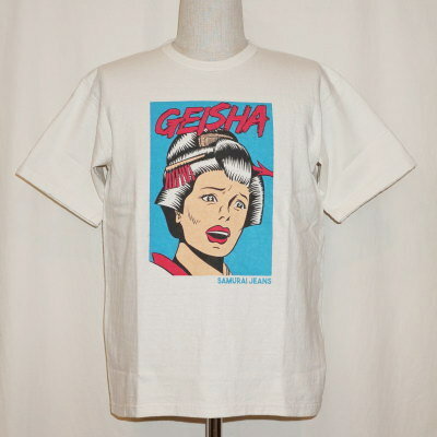 SJST17-106-アイボリー-サムライジーンズ半袖Tシャツ17-106-SJST17106-SAMURAIJEANS-サムライジーンズTシャツ【smtb-tk】【送料無料】【楽ギフ_包装】