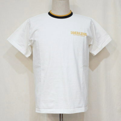 SJST18-109-ホワイト-サムライジーンズ半袖Tシャツ18-109-SJST18109-SAMURAIJEANS-サムライジーンズTシャツ【smtb-tk】【送料無料】【楽ギフ_包装】