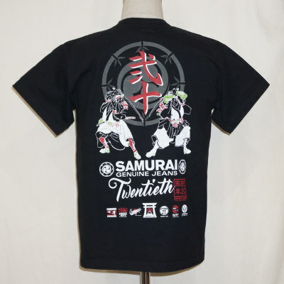 SJST20TH-03-ブラック-サムライジーンズ半袖Tシャツ20周年03-SJST20TH03-SAMURAIJEANS-サムライジーンズTシャツ-20周年【smtb-tk】【送料無料】【楽ギフ_包装】