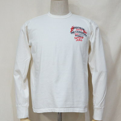 SJSLT17-101-ホワイト-サムライジーンズ長袖Tシャツ17-101-SJSLT17101-SAMURAIJEANS-サムライジーンズロングスリーブTシャツ-サムライジーンズ長袖Tシャツ-ロンT【送料無料】【smtb-tk】【楽ギフ_包装】