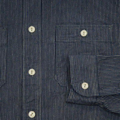 SDS18-03-IDST-デニムワークシャツ18-03-SDS1803-SAMURAIJEANS-サムライジーンズシャツ-長袖シャツ【smtb-tk】【送料無料】【楽ギフ_包装】