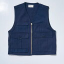 SJVT24-AK 藍 藍斑ミックスフィールドベスト SJVT24AK SAMURAIJEANS サムライジーンズ サムライジーンズベスト【送料無料】【smtb-tk】【楽ギフ_包装】