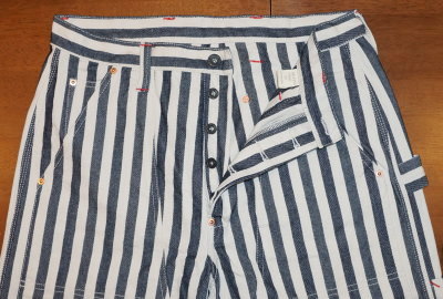 SM255DX-HBHC-淡インディゴ-ヒッコリーヘリンボンダブルニーショートパンツHBHC-SM255DXHBHC-SAMURAIJEANS-サムライジーンズデニムジーンズ・サムライ自動車倶楽部デニムジーンズ-ハーフパンツ【送料無料】【smtb-tk】【楽ギフ_包装】