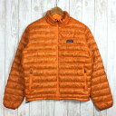 【中古】 【MEN's S】 パタゴニア ダウン セーター Down Sweater 800FP ジャケット PATAGONIA 84672 オレンジ系