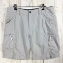 【中古】 【WOMEN's 12】 バーグハウス ロンスケール ショーツ LONSCALE SHORT トレッキング 速乾 BERGHAUS 20373 アイボリー系