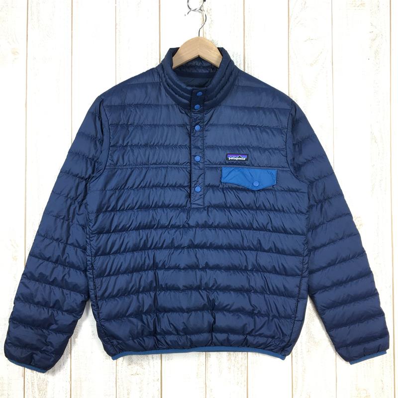 【中古】 【MEN 039 s XS】 パタゴニア ダウン スナップT プルオーバー DOWN SNAP-T PULLOVER ダウン ジャケット 生産終了モデル 入手困難 PATAGONIA 27246 NVYB Navy Blue ネイビー系