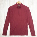 【Men's XS ワインレッド系】 Smartwool ( スマートウール ) メリノ 150 ベースレイヤ− 1/4 ジップ Merino 150 Base...