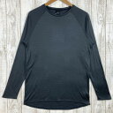 【Men's L グレー系】 Axesquin ( アクシーズクイン ) テクノウール ロングt Tecnowool Long Tee ロングスリーブ 長袖 メ...