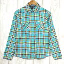 【Women's S ブルー系】 Mammut ( マムート ) アスコナ シャツ Ascona Shirt フランネル ネルシャツ 1030-02060 Wo...