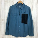 【Men's M ブルー系】 Mountain Hardwear ( マウンテンハードウェア ) コア プレシェル シャツ Kor Preshell Shirt...